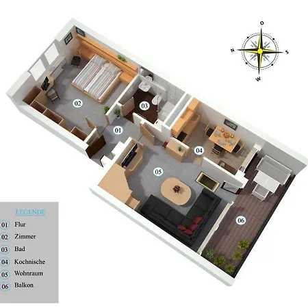 Allgaeuzeit Mit Hallenbad & Sauna & Kostenlosem Wlan Διαμέρισμα *